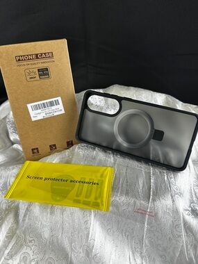 Matte Black Frosted Samsung Galaxy S25 Edge Case